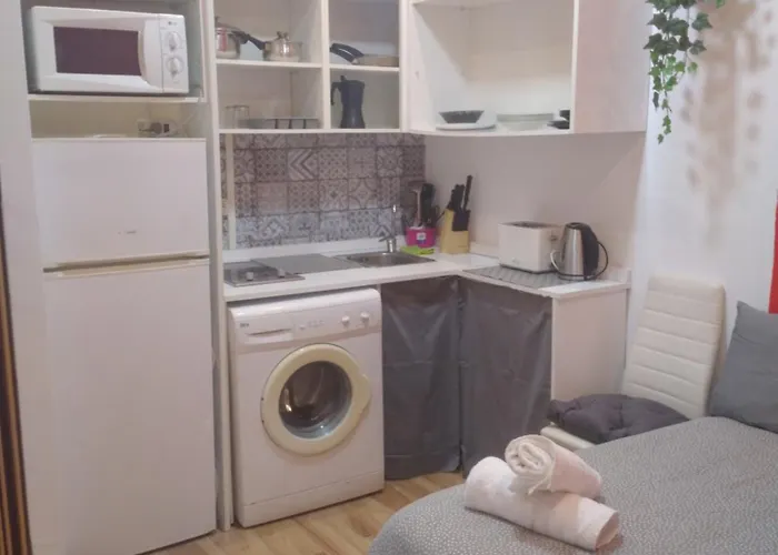 Estudio Cerca Del Carrefour Rosaleda מאלגה
